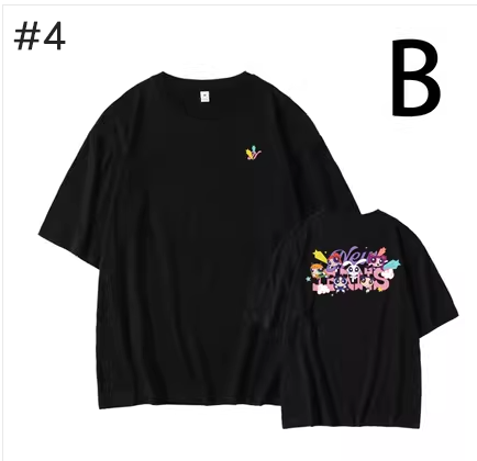 เสื้อยืด NewJeans : คอนเสิร์ต Get Up