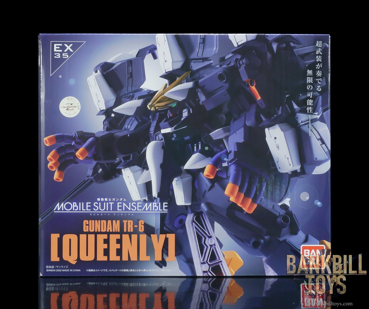 กันดั้ม Bandai Premium Bandai Gashapon Department Store Limited Mobile Suit Gundam Mobile Suit Ensemble EX35 RX-124 Gundam TR-6 [Queenly] Full Armor Form