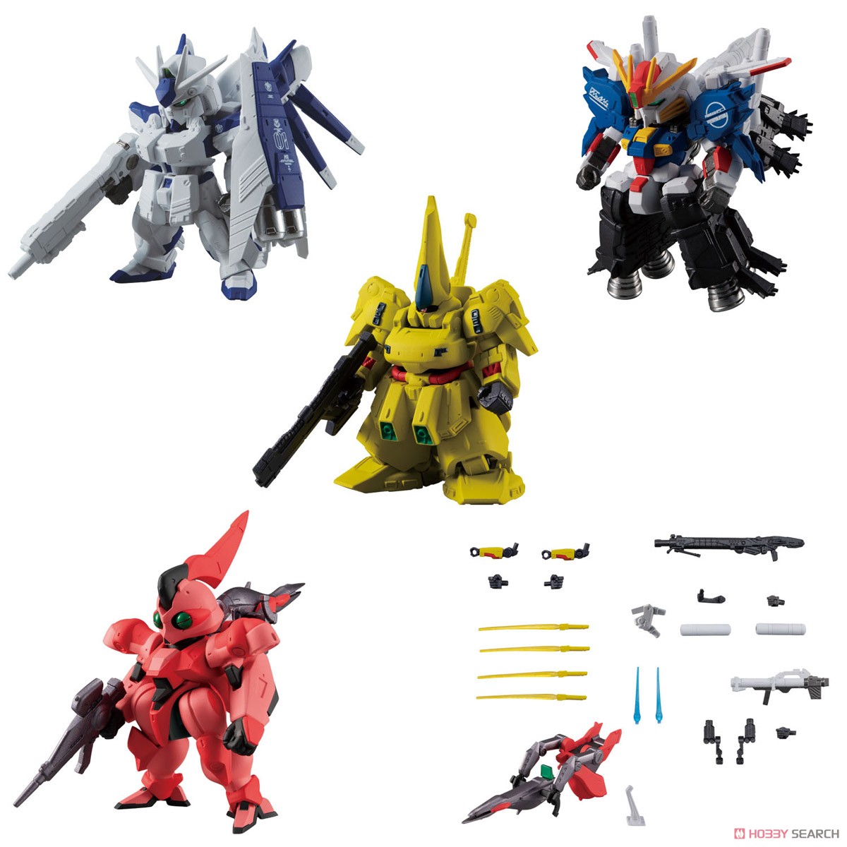 เปิดรับPreorder มัดจำ200 บาท FW GUNDAM CONVERGE ♯PLUS02 W/O GUM (box of 5) ได้ครบ5แบบ