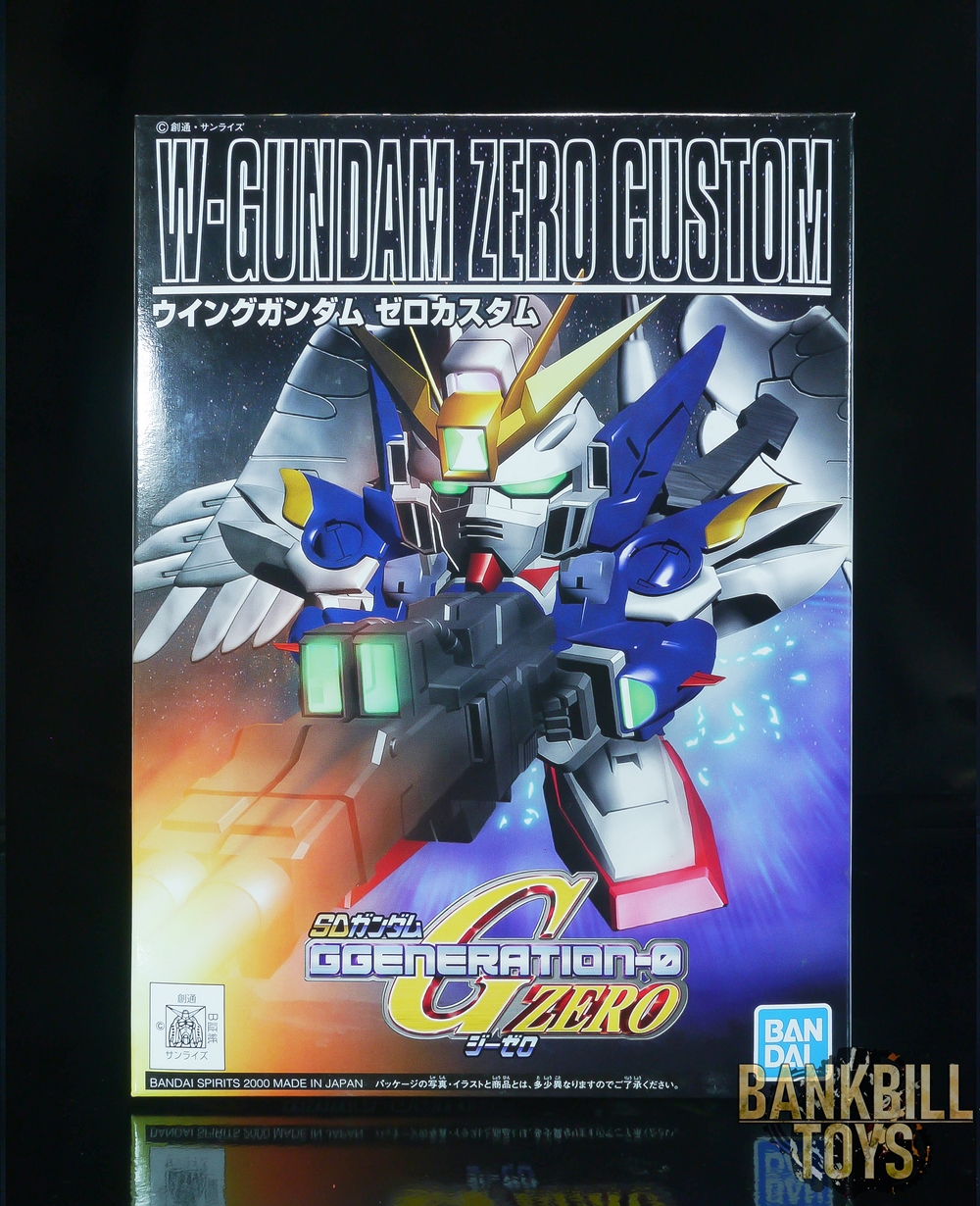 กันดั้ม Bandai Spirits Gunpla SD Gundam BB Senshi SD Gundam G Generation Zero No.203 XXXG-00W0 Wing Gundam Zero Custom
