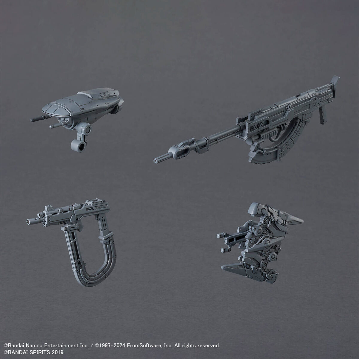 อาร์มอร์ด คอร์ Armored Core Bandai Spirits 30 Minutes Missions 30MM Armored Core VI: Fires of Rubicon Schneider Nachtreiher/40E Steel Haze / V.IV Rusty