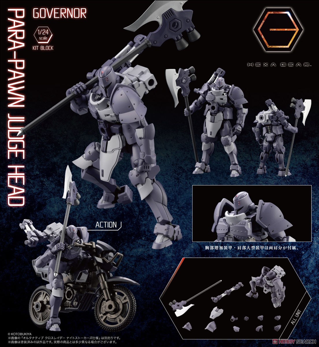 <Preorderถึง20/2/2022>เปิดรับPreorder มัดจำ200 บาท Governor Para-Pawn Judge Head (Plastic model)