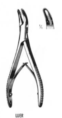 Luer Bone Rongeur Forcep