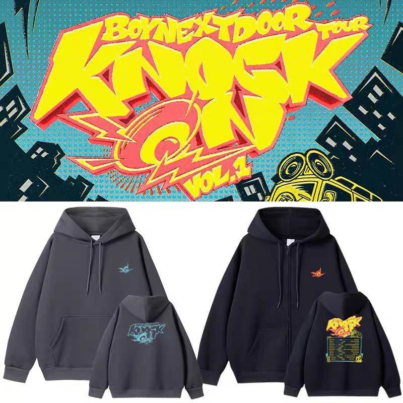 เสื้อกันหนาว BOYNEXTDOOR : 2024 TOUR 'KNOCK ON Vol.1'