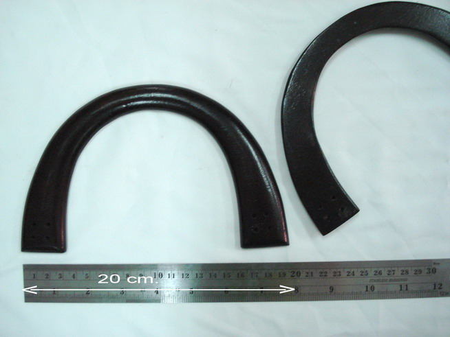 "หมด" หูกระเป๋าไม้ ขนาดกลาง 20 เซ็น Wooden Bag Handle (Medium) 20 cm.