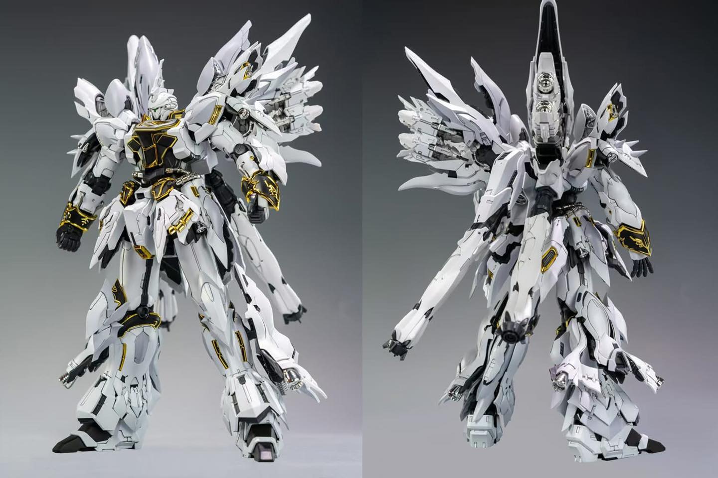 <Preorderถึง 1/8/2025>เปิดรับPreorder มัดจำ 100 บาท โมจีน MG 1/1OO The White Comet Shinunju White Ver