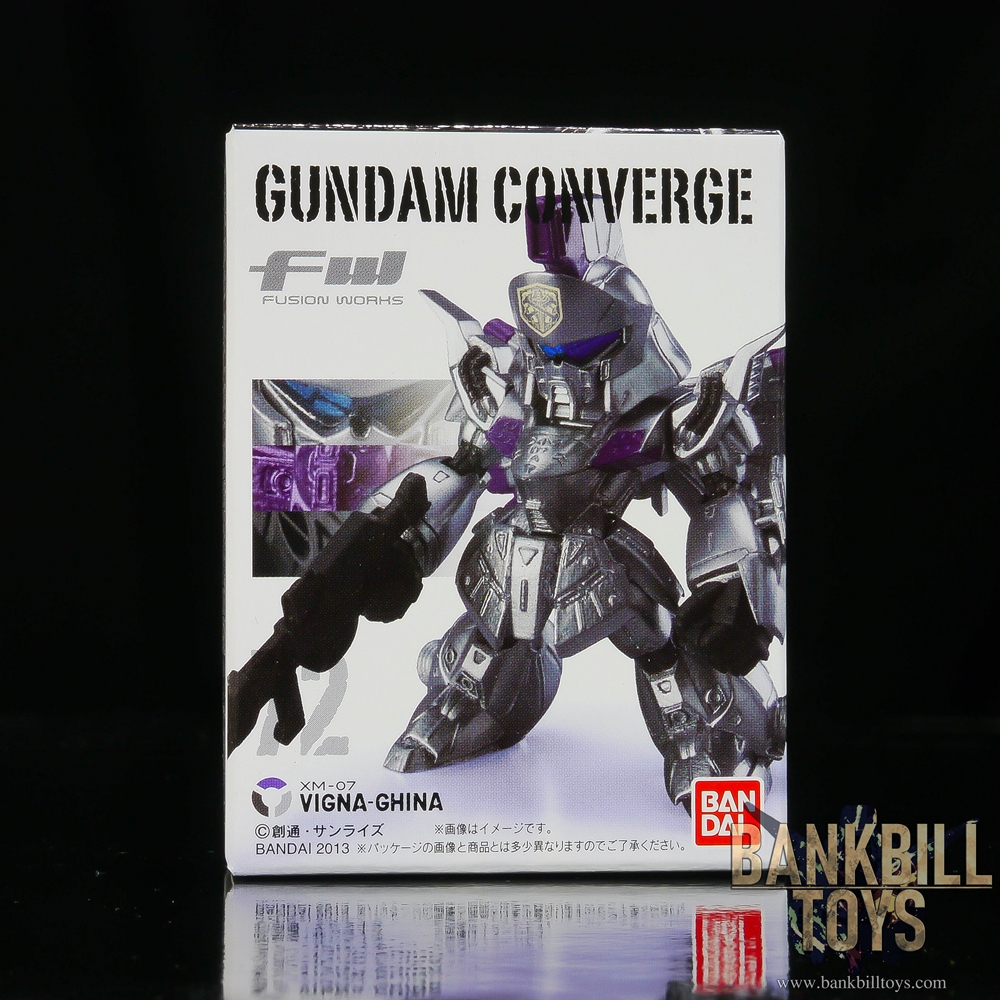กันดั้ม Bandai Candy Toy FW Gundam Converge 12 No.72 XM-07 Vigna Ghina