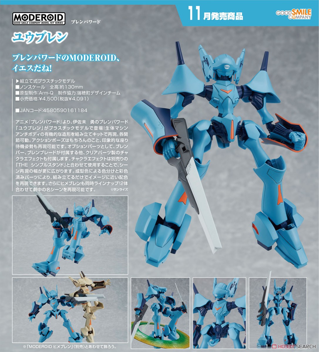 (Preorderปิดรับวันที่ 24/6/2022 )เปิดรับPreorder มัดจำ 200 บาท MODEROID Yu Brain (Plastic model)