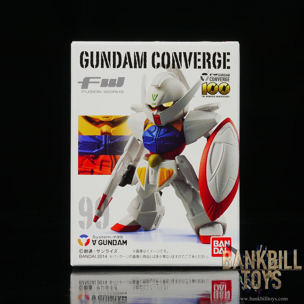 กันดั้ม Bandai Candy Toy FW Gundam Converge 17 No.99 System-∀99 Turn A Gundam