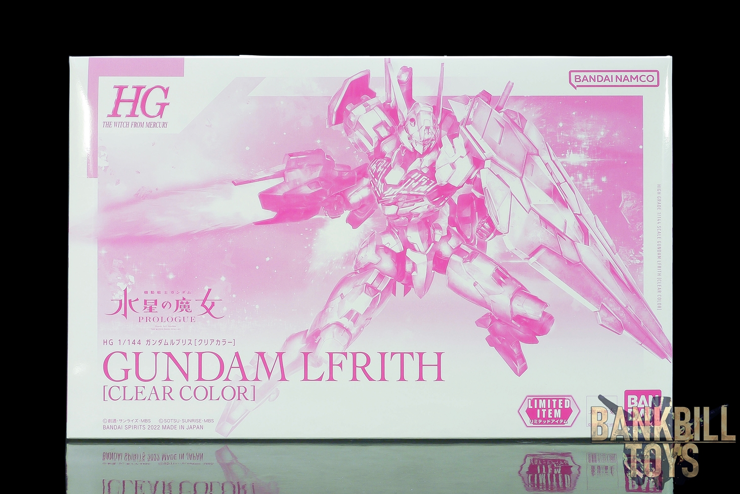 กันดั้ม Bandai Spirits Gunpla The Gundam Base & Gundam Docks at Thailand Limited HGTWFM 1/144 XGF-02 Gundam Lfrith [Clear Color]
