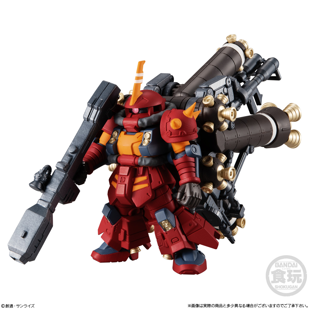 กันดั้ม Bandai Candy Toy FW Gundam Converge EX32 MS-06R Zaku II High Mobility Type "Psycho Zaku"