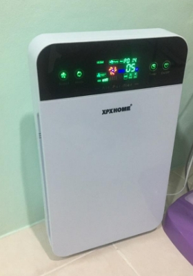 เครื่องฟอกอากาศ กำจัดฝุ่นพิษ กรองเชื้อแบคทีเรีย กรองฝุ่น PM 2.5 สำหรับห้อง 32 ตร.ม. กรองได้ประสิทธิภาพมากที่สุด รับประกันสินค้า 1 ปีเต็ม