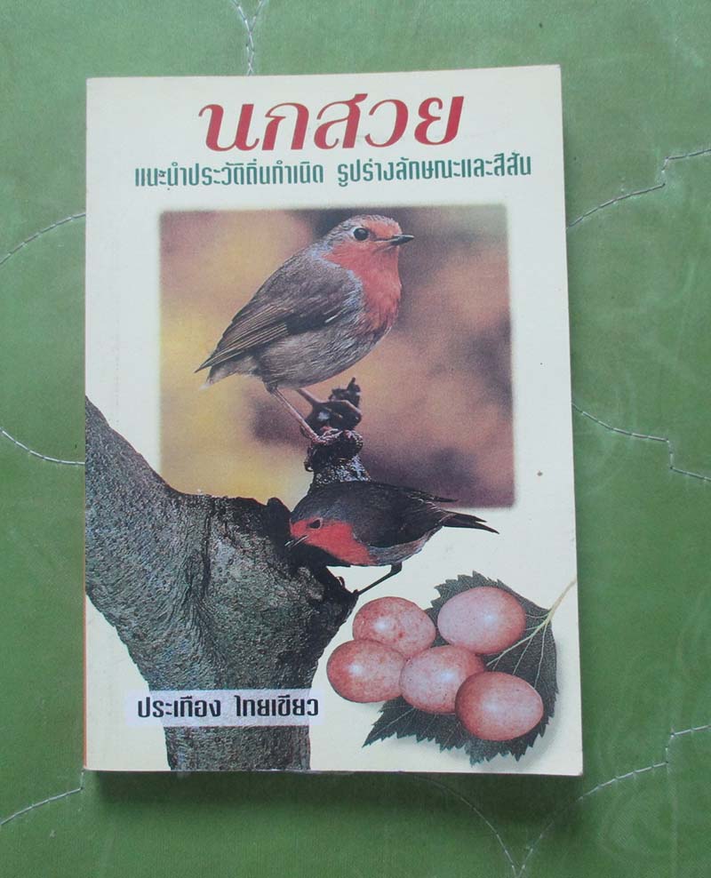 หนังสือนกสวย แนะนำประวัติถิ่นกำเนิด รูปร่างลักษณะและสีสัน