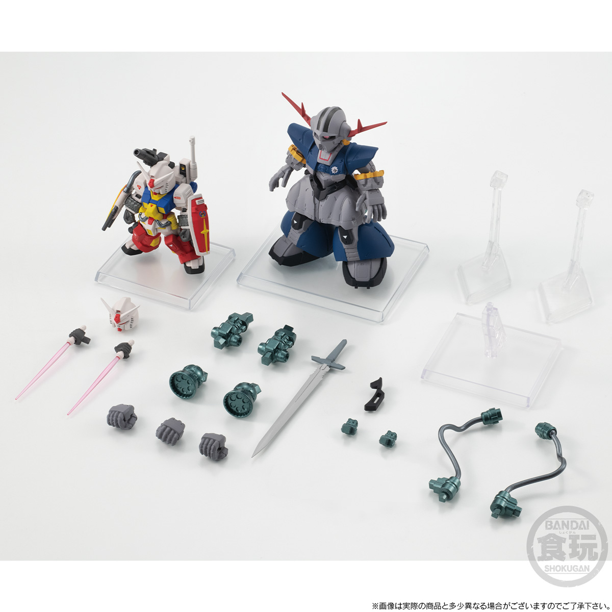 กันดั้ม Bandai Premium Bandai Candy Toy Online Shop Limited FW Gundam Converge: Core PF-78-1 Perfect Gundam & MSN-02 Perfect Zeong Set