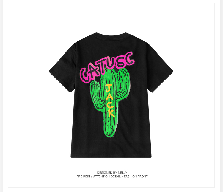 เสื้อยืด CACTUS แบบหวังอี้ป๋อใส่