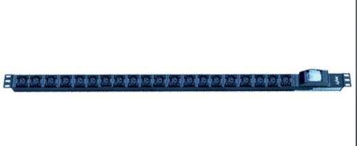 PDU 20 C13 Outlet (Circuit Breaker 32A + Power Plug 32A) รางไฟที่มี C13 และปลั๊กเพาเวอร์