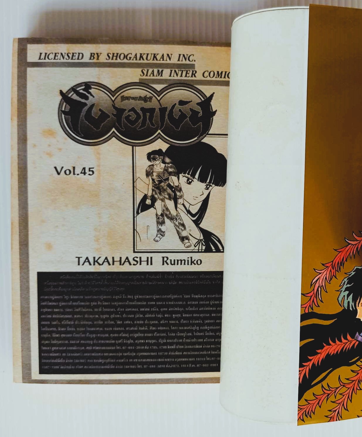 เทพอสูรจิ้งจอกเงิน เล่ม 45