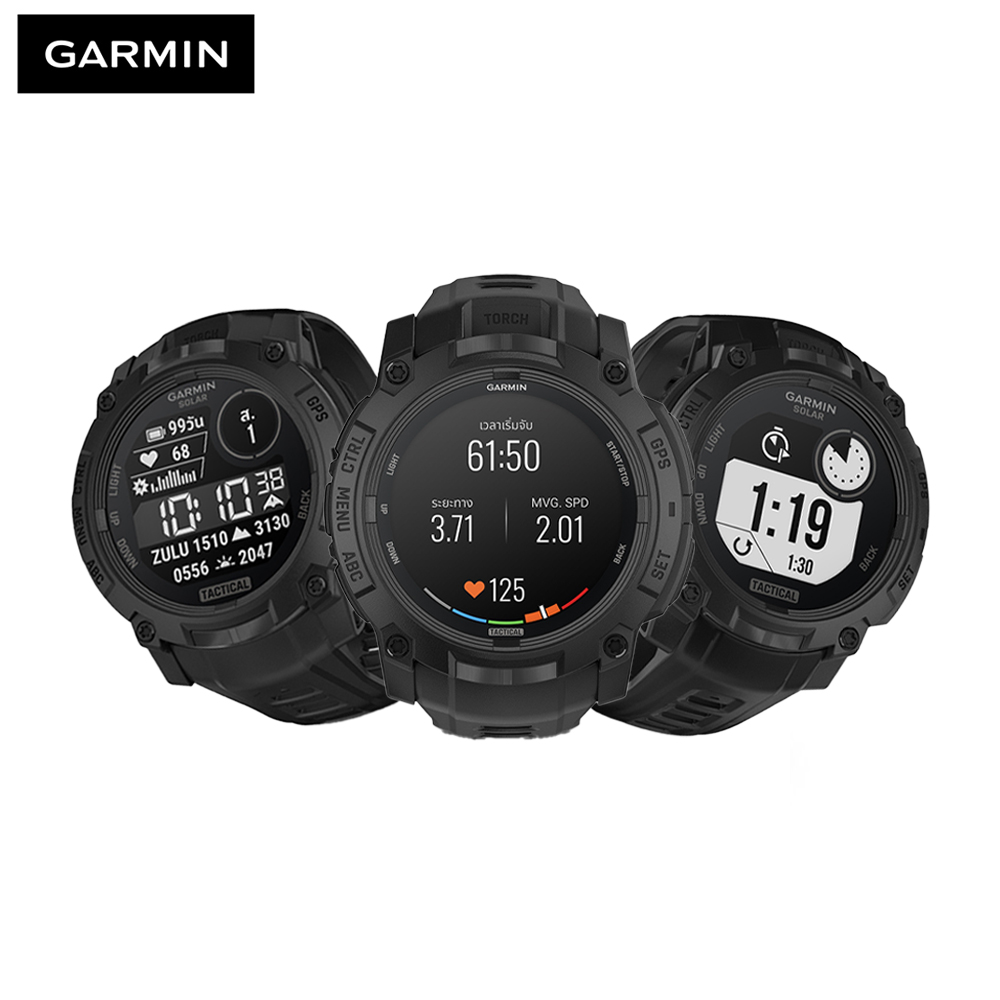 Garmin Instinct 3 Tactical ประกันศูนย์ไทย 2 ปี