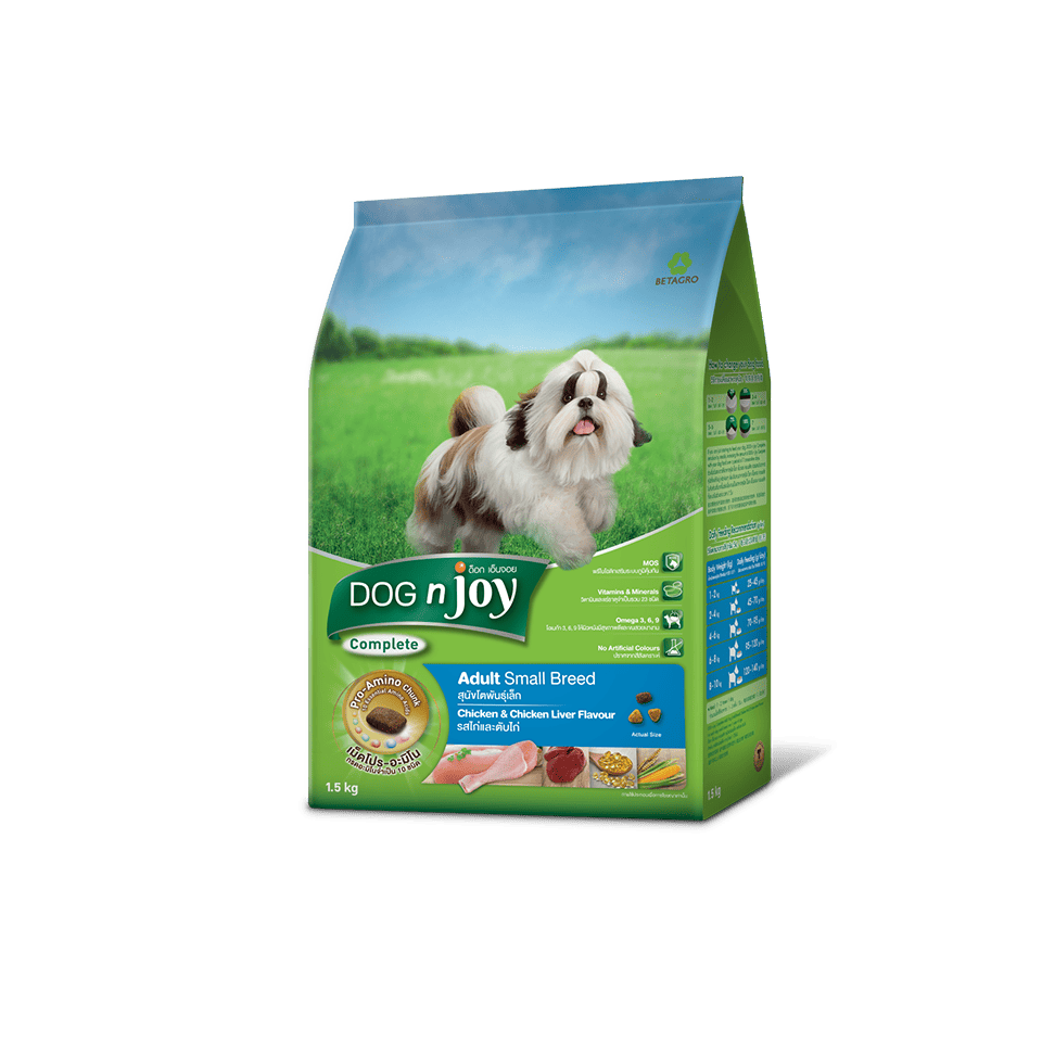 DogNJoy ด็อกเอ็นจอย อาหารสุนัข3KG – สำหรับสุนัขทุกสายพันธุ์ ราคาดี คุณภาพครบ