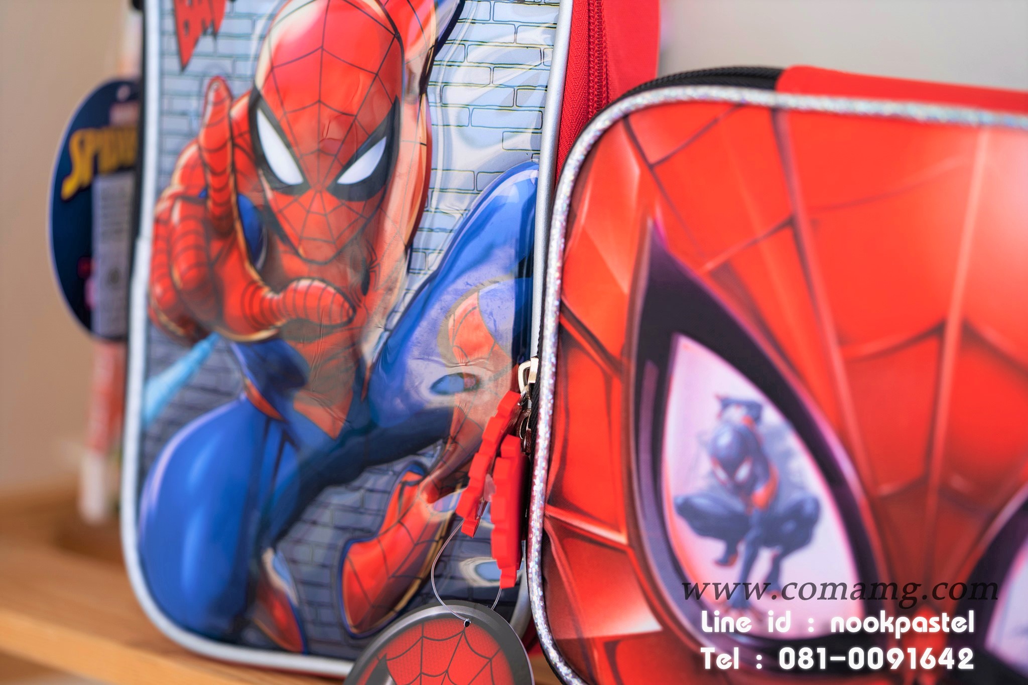 กระเป๋าใส่ดินสอลายสไปรเดอร์แมน (Spider-Man) ลิขสิทธิ์แท้