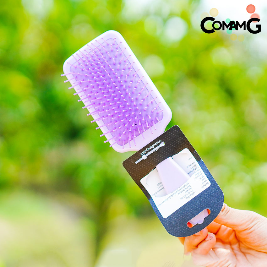 หวีแปรงผม แปรงผม นวดศรีษะ ลายเอลซ่า มินนี่ มีกลิตเตอร์ พร้อมส่ง