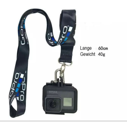 GoPro Neck Strap With Stainless U Hook for GoPro Camera สายคล้องคอ พร้อมตัว U สแตนเลส