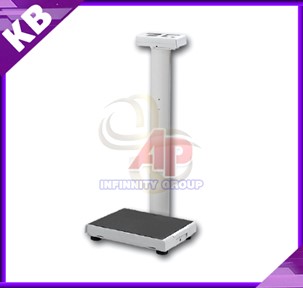 เครื่องชั่งคน เครื่องชั่งโรงพยาบาล เครื่องชั่งน้ำหนักบุคคลชั่งได้สูงสุด 300 กิโลกรัม อ่านค่าความละเอียด 100กรัม พร้อมชุดวัดส่วนสูง 60 ถึง 210 เซนติเมตร ยี่ห้อ Charder รุ่น MS3910