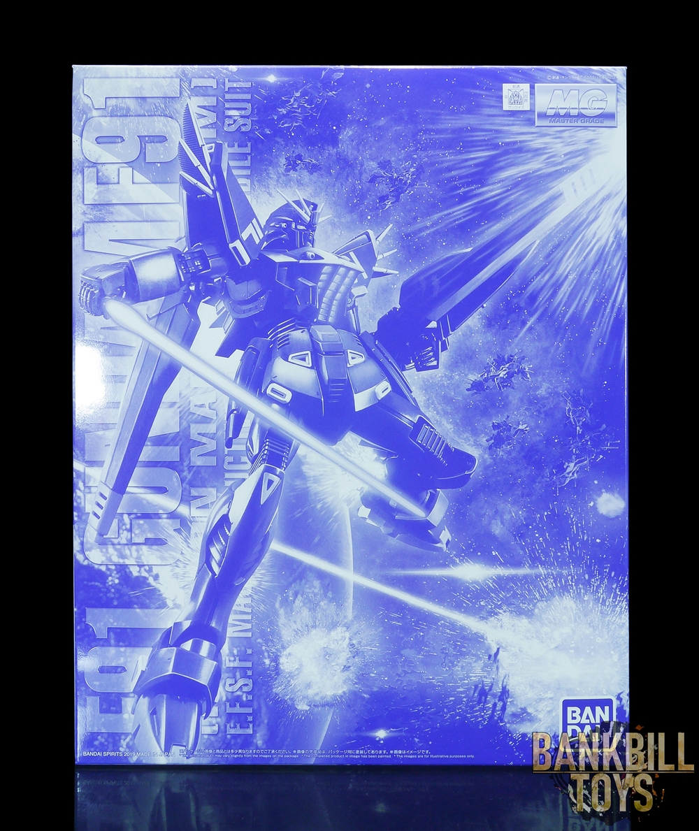 กันดั้ม Bandai Spirits Gunpla Premium Bandai Hobby Online Shop Limited MG 1/100 F91 Gundam F91 Ver.2.0 [Harrison Madin's Custom]