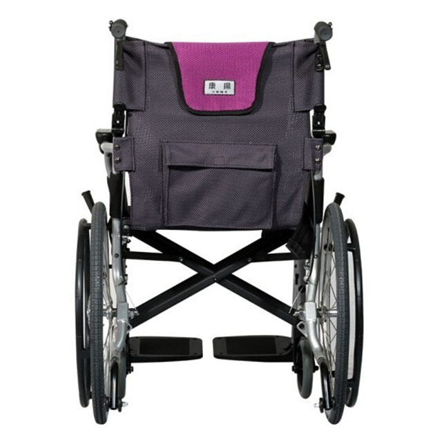 รถเข็นวีลแชร์น้ำหนักเบา อลูมินัมอัลลอยด์คาร์ม่า KARMA Ergo Lite 2 โครงพักเท้าสวิงเก็บได้ เคลื่อนย้ายผู้ใช้งานสะดวก ล้อหลังใหญ่ 20 นิ้ว น้ำหนักเบาเพียง 10.5 กิโลกรัม (รุ่นยอดนิยม)