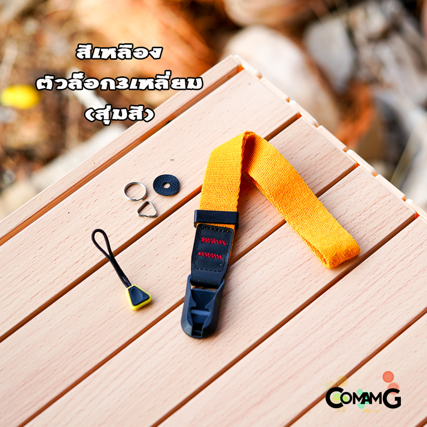 สายกล้อง สายคล้องข้อมือ แบบผ้าCotton ปลายสายแบบPeakDesign Camera Strap คุณภาพดี