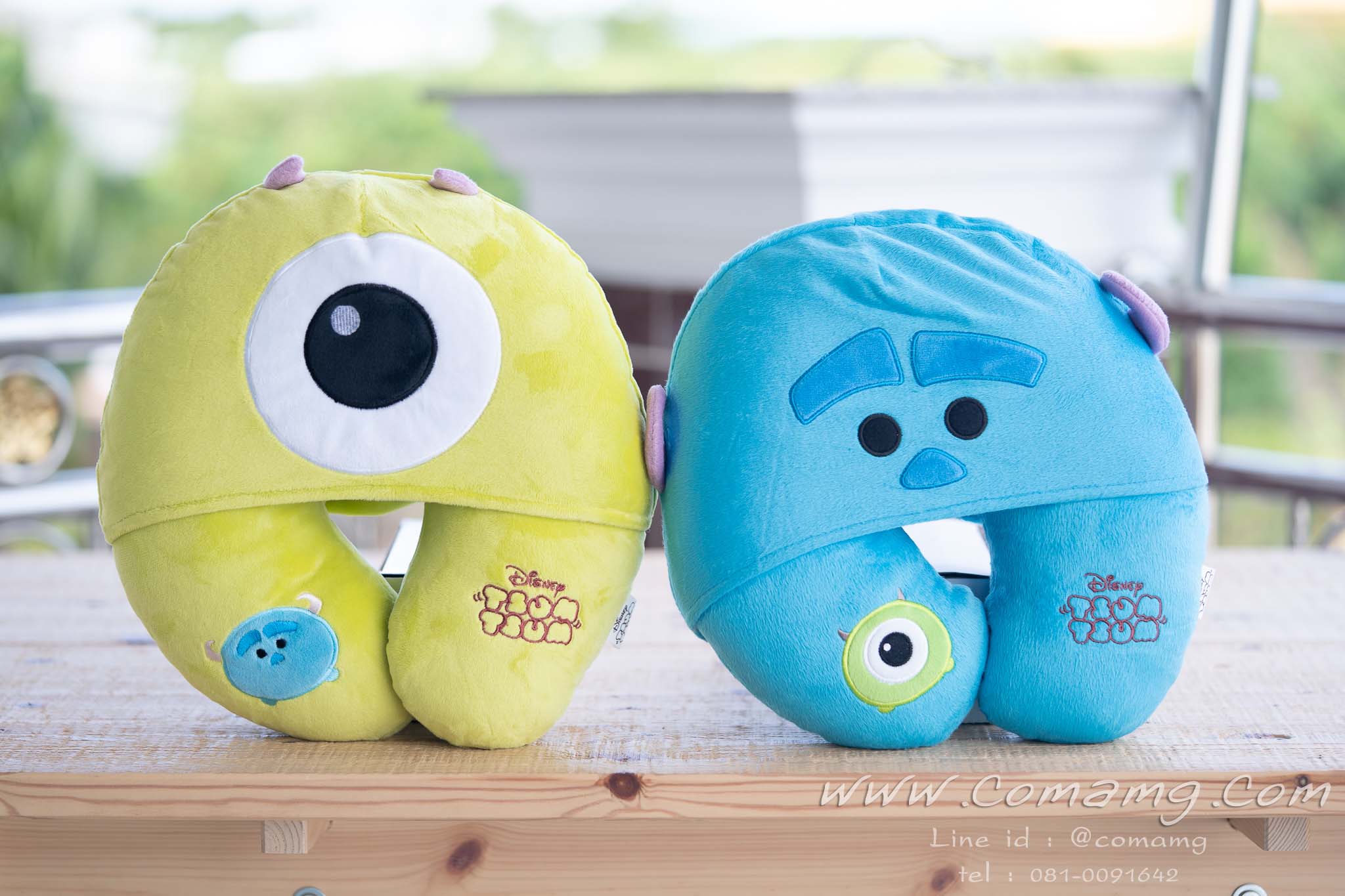 หมอนรองคอมีหมวก ไมค์&ซัลลี่ย์ (ในเรื่องMonster)