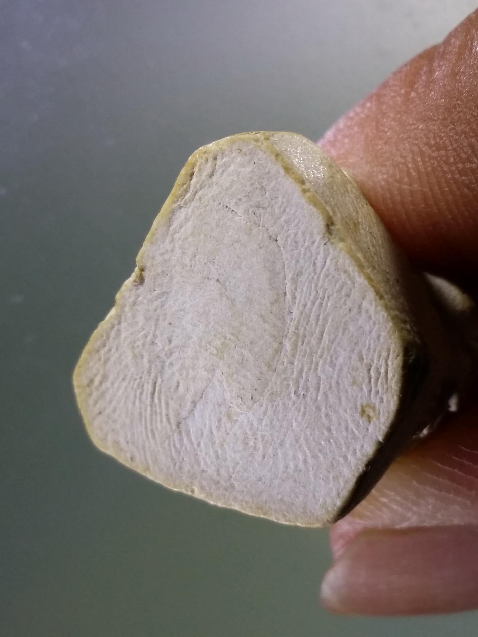 Antig Pim 349 รูปหล่อลอยองค์เนื้อผง พระฤาษี บรมครู ไม่ทราบที่