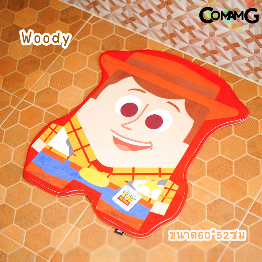 พรม พรมเช็ดเท้า พรมขนสั้น พรมปูพื้น พรมลายการ์ตูน พรมเช็ดเท้าขนนุ่มเมมโมรี่โฟม พร้อมส่ง