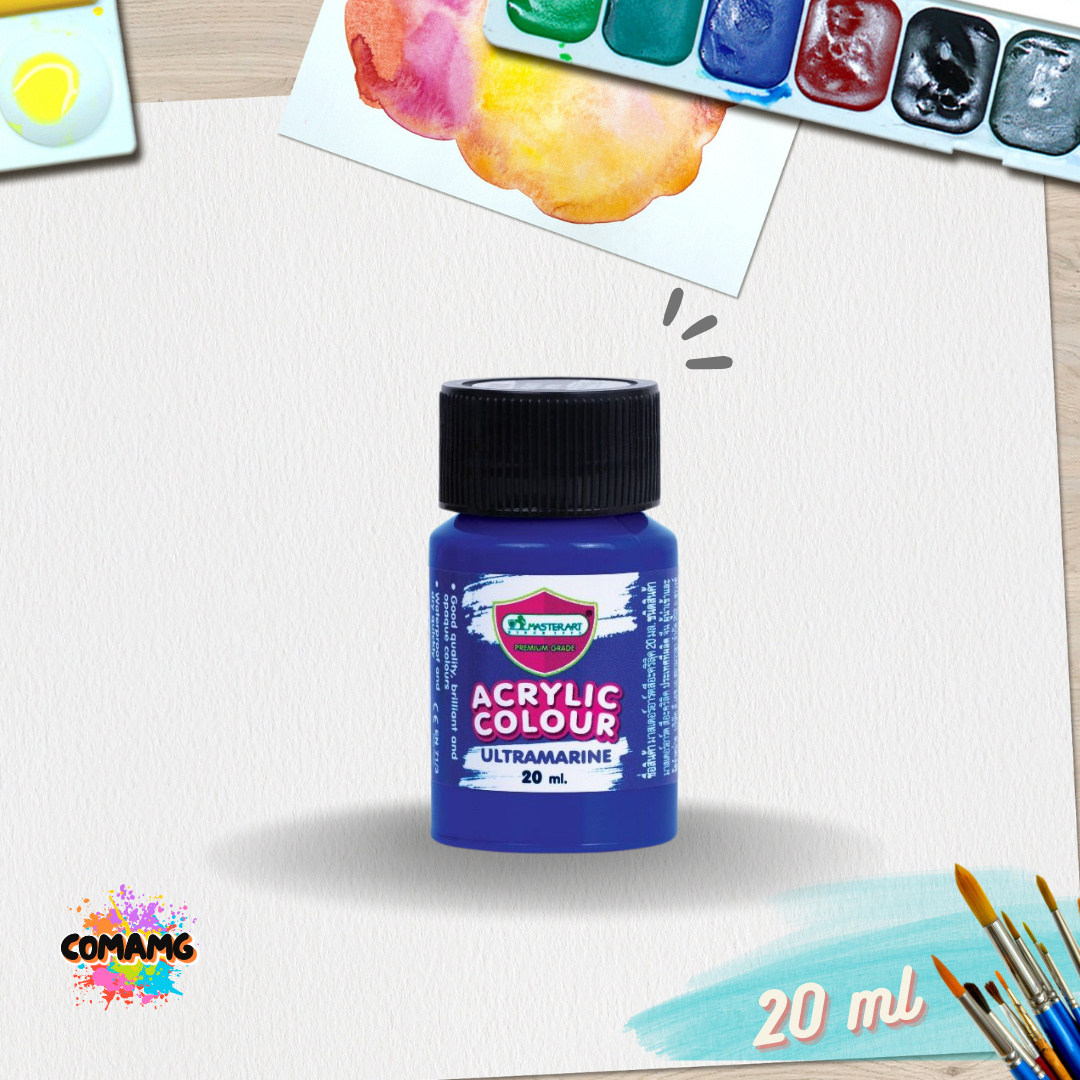 Master Art สีอะคริลิค ขนาด20ml เลือกสีได้ (ราคาต่อ1ขวด) acrylic color พร้อมส่ง