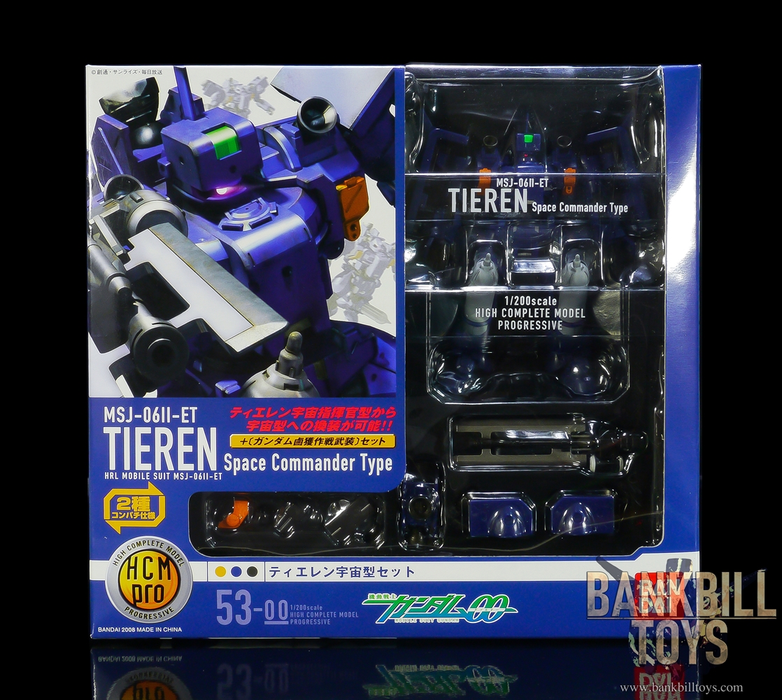 กันดั้ม Bandai HCM Pro High Complete Model Progressive 1/200 No.53-00 MSJ-06II-ET Tieren Space Commander Type Set