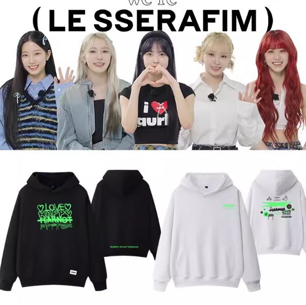 เสื้อกันหนาว LE SSERAFIM : 2024 FM [FEARNADA]