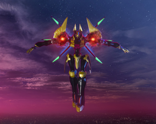 โค้ดกีอัส Code Geass Bandai The Robot Spirits <SIDE KMF> R-005 IFX-V3D1 Gawain