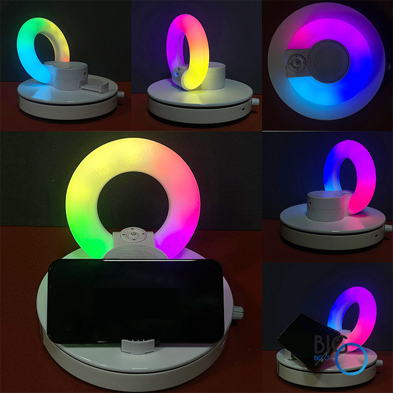 ลำโพงบลูทูธพรีเมี่ยม พร้อมที่ตั้งมือถือพกพาสะดวก