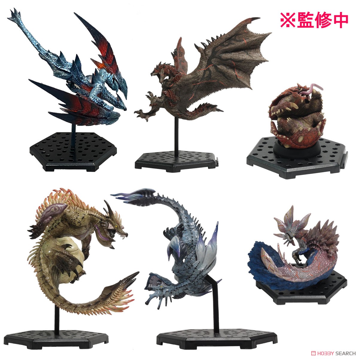 <Preorderถึง22/10/2021>เปิดรับPreorder มัดจำ300 บาทCapcom Figure Builder Monster Hunter Standard Model Plus Vol.21 (Set of 6)