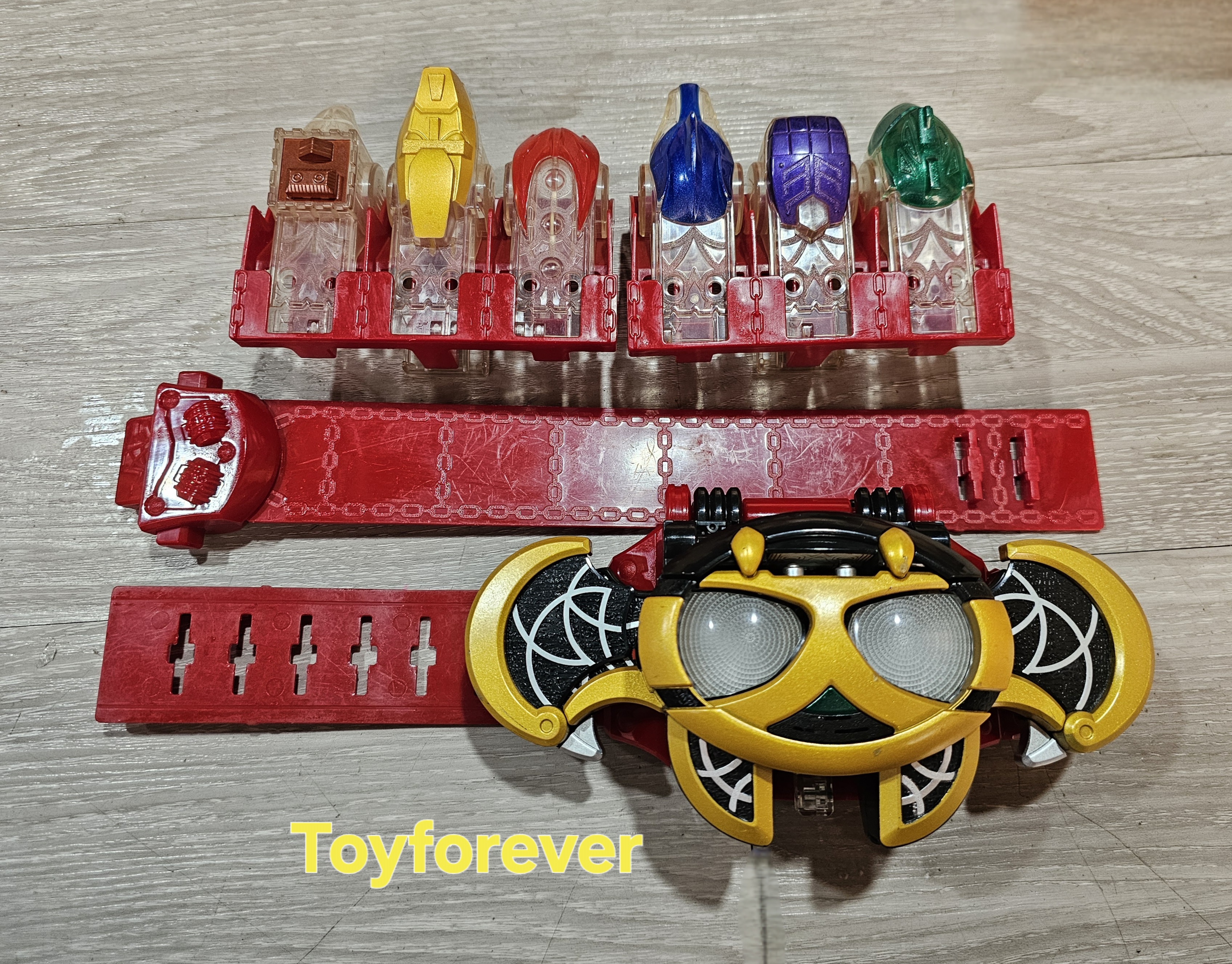 เข็มขัดคิบะ Dx Kiva Driver ของแท้ มีเสียง มีไฟอ่านนกหวีดได้
