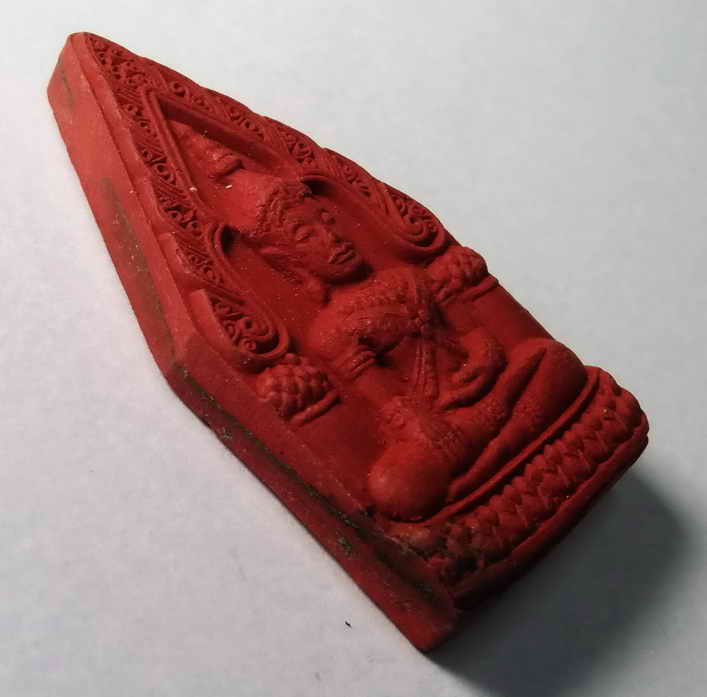 รหัสสินค้า พระเนื้อดิน เนื้อผง เนื้อว่าน 290 พระพุทธมหาจักรพรรดิเนื้อผงห้าเหลี่ยม สวนป่าพุทธอุทยานวิปัสสนาตำบลเนินปออำเภอสามง่ามจังหวัดพิจิตรสร้างปี 2559