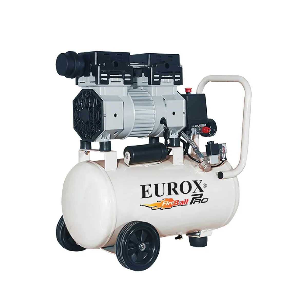 EUROX ปั๊มลม OS-24B1 #Silent Oilfree 750W 24L EUROX