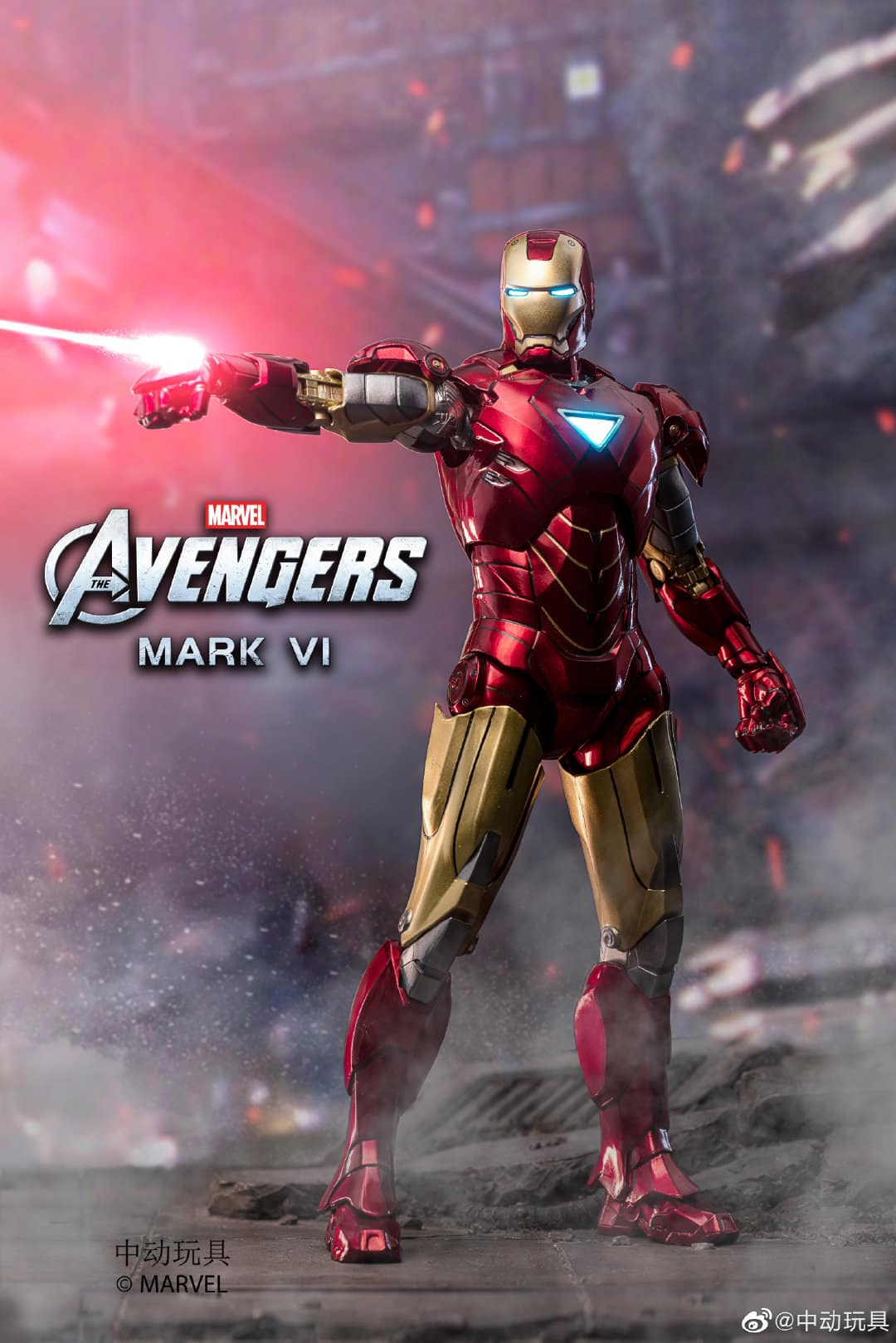 เปิดรับPreorder มัดจำ 150 บาท Marvel Studio 1/10 Iron man VI โมเดลสำเร็จ