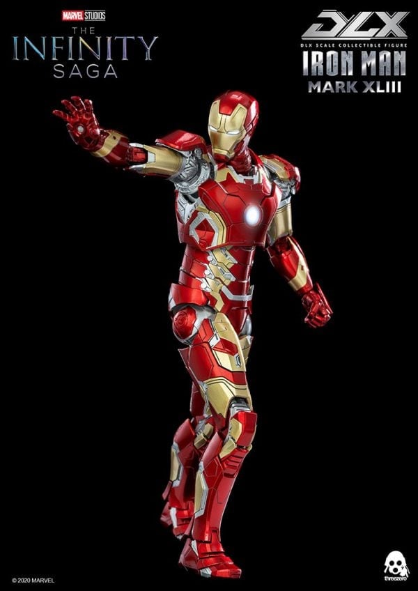 เปิดรับPreorder มัดจำ 700 บาท threeZero X MARVEL 1/12 DLX: Ironman mark 43 โมสำเร็จ