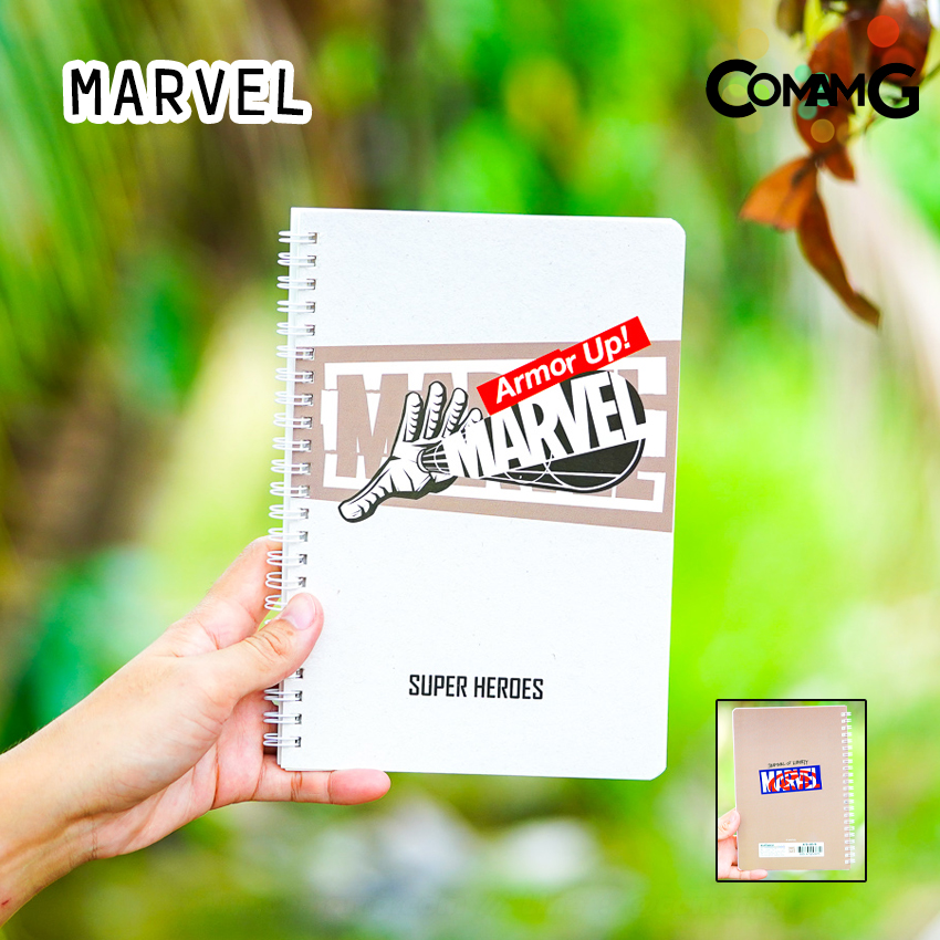 สมุดสันห่วง สมุดโน๊ตริมลวด สมุดบันทึกลายการ์ตูนขนาดA5 ลิขสิทธิ์แท้ พร้อมส่ง