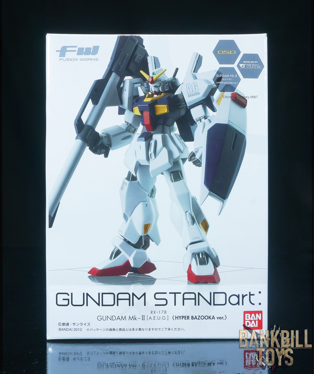 กันดั้ม Bandai Candy Toy FW Gundam STANDart: 13 No.050 RX-178 Gundam Mk-II [A.E.U.G.] [Hyper Bazooka Ver.]