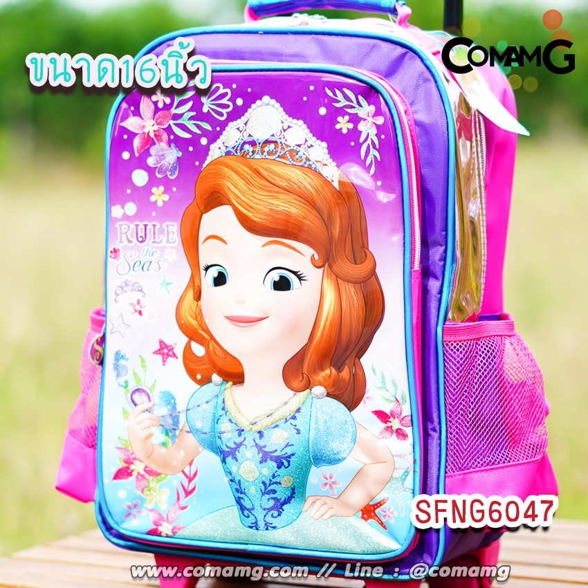 กระเป๋าล้อลากเด็ก กระเป๋าลายการ์ตูนลิขสิทธื์แท้ ขนาด 12-14-15นิ้ว ไปโรงเรียน