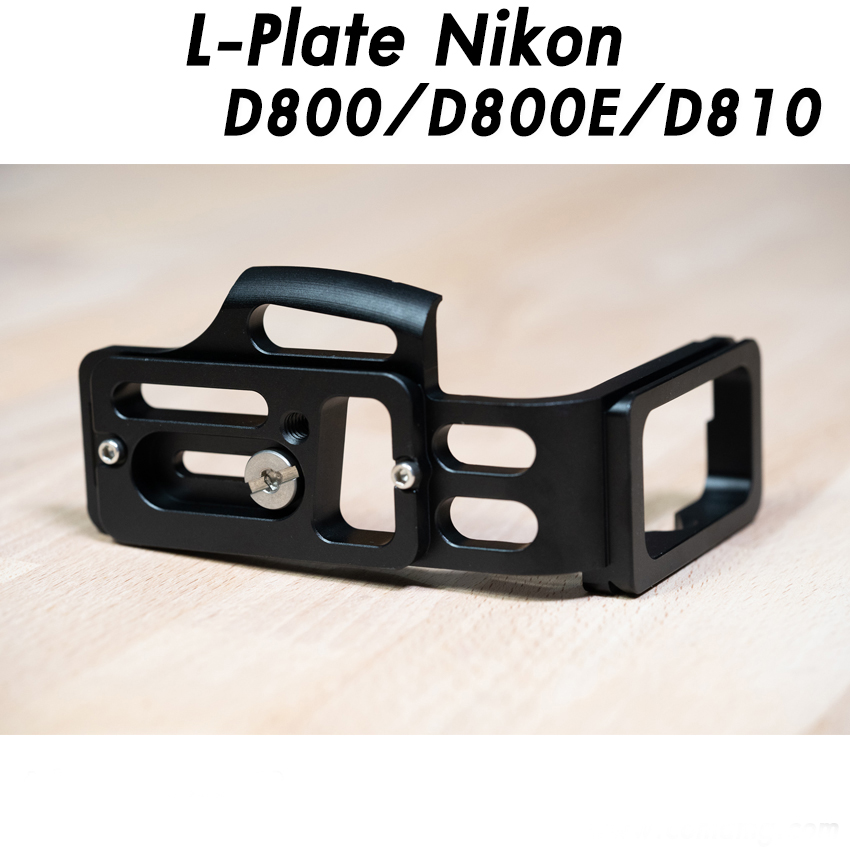 L-Plate Nikon D800 / D800E / D810 Camera Grip กันกระแทก และยึดอุปกรณ์