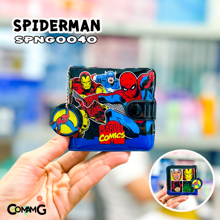 กระเป๋าสตางค์เด็กผู้ชาย ลิขสิทธิ์แท้ กระเป๋าธนบัตรเด็ก แบบ 2พับ ลายการ์ตูน