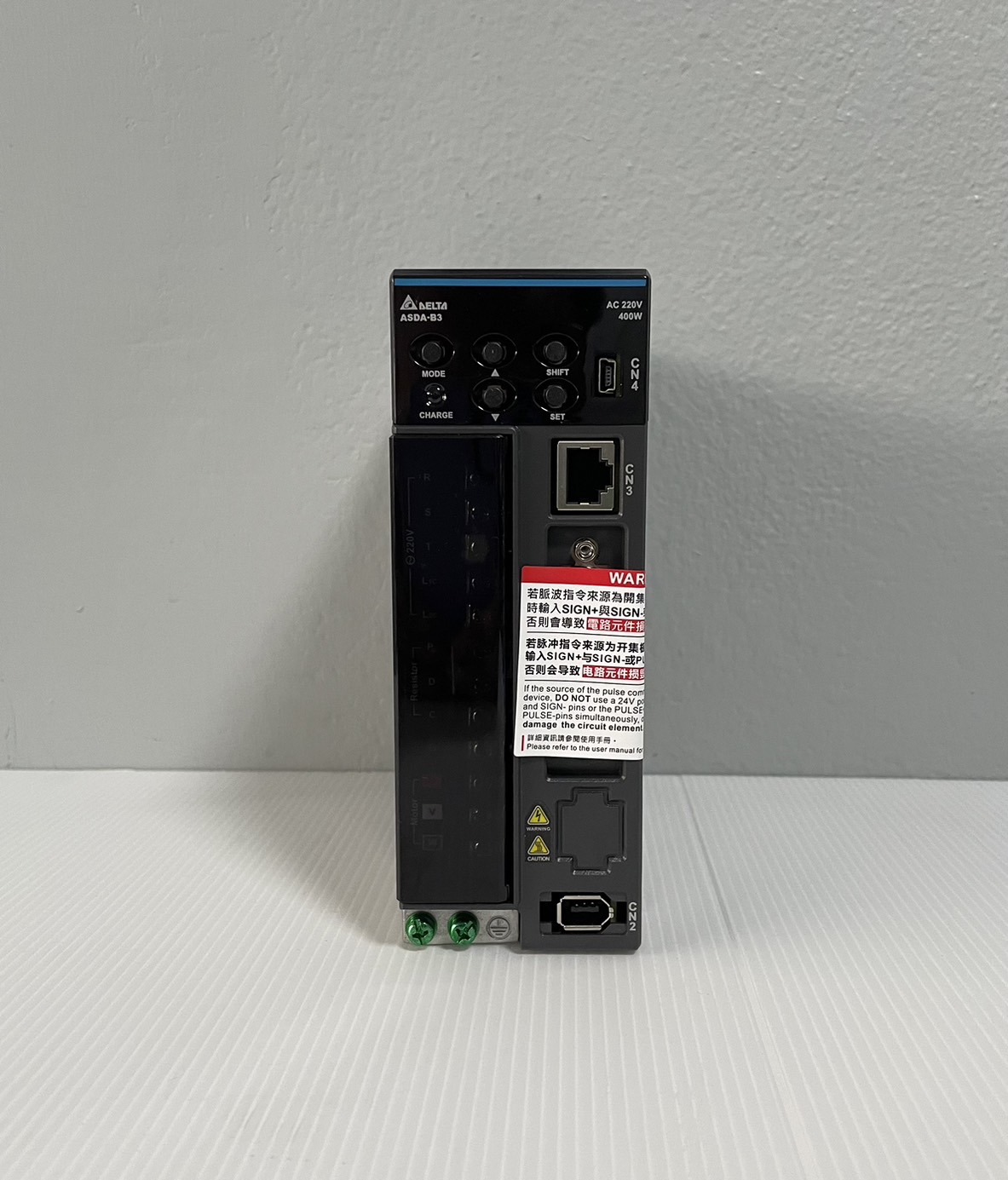Delta Servo drive Model ASD-B3-0421-L 400W drive , 220V 3/1-Phase , close loop